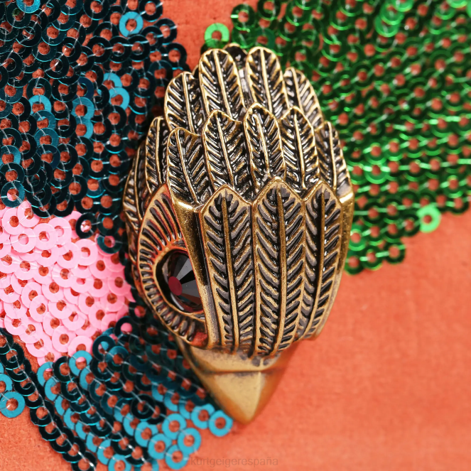 Kurt Geiger mujer bandolera pequeña london shoreditch 2LPR114 | bolsas naranja